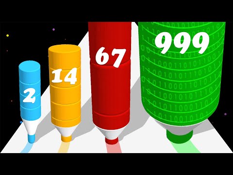 Crayon Rush 3D - Color Math Games (Part 04)