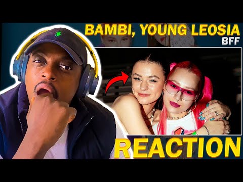 Bambi, Young Leosia, PG$ - BFF (REAKCJA !!!) POLISH MUSIC REACTION | POLISH RAP REACTION