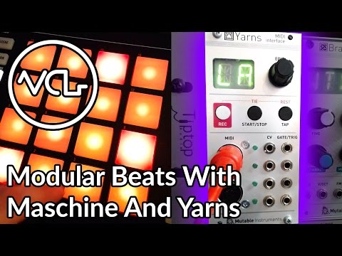 Eurorack Drums with Maschine and Yarns