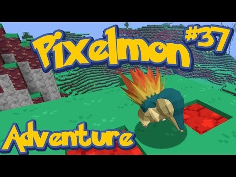 Pixelmon Minecraft Adventure Server Series! Ep 37 - Cyndaquil Starter!