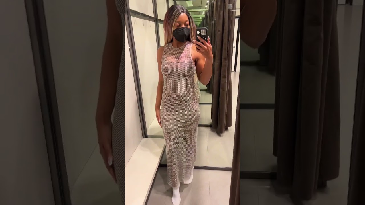 New In At Zara | Rhinestone Dress & Skirt Set 💎✨