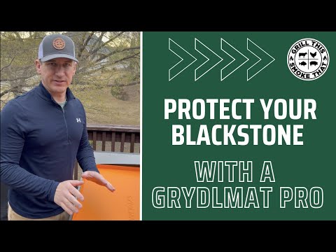 Grydlmat Pro: Protect Your Blackstone Griddle | 100% Food Grade Silicone Mat | Prevent Rust
