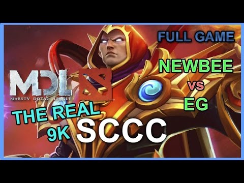 Newbee SCCC Invoker I'm the real 9k vs EG | MarsTV Dota 2 League 2016