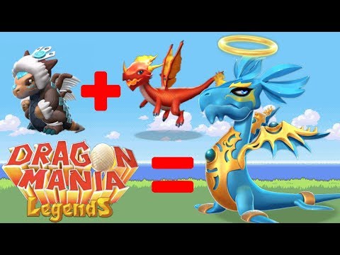 Arctic + Fire = ARCHANGEL DRAGON!... (DOTM Breeding Basics EXPLAINED) - DML