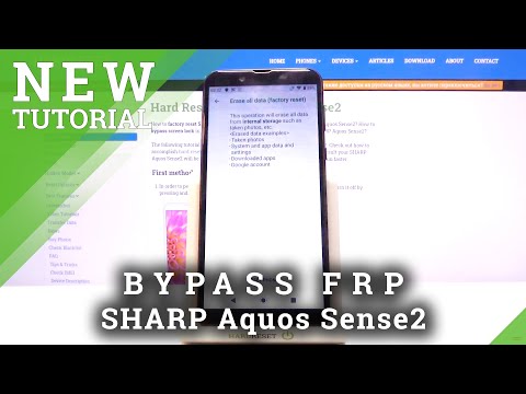 How to Remove Factory Reset Protection on SHARP Aquos Sense2 – Skip Google Verification