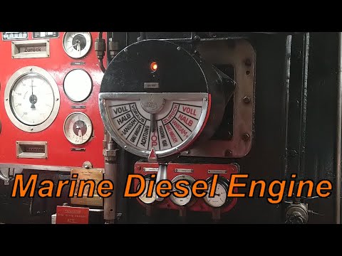 MAN Zweitakt-Schiffsdiesel auf der Cap San Diego