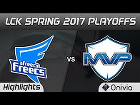 AFS vs MVP Highlights Game 2 LCK Spring Playoffs 2017 Afreeca Freecs vs MVP