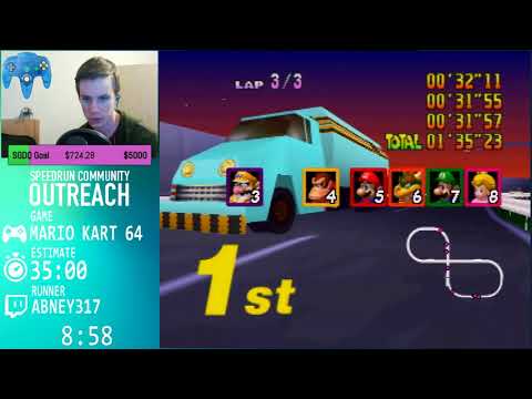 Speedrun Community Outreach - Mario Kart 64 by Abney317