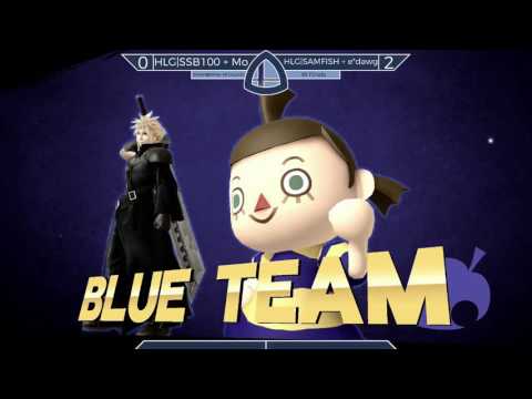 Sm4sh@Mines 46 - HLG|SSB100 + Mo Vs. HLG|SAMFISH + e*dawg - Doubles Winners Finals