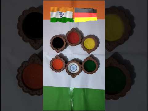 🇮🇳🇩🇪flag drawing independence day drawing #drawing #trending #viral #india #shortvideo #ytshort