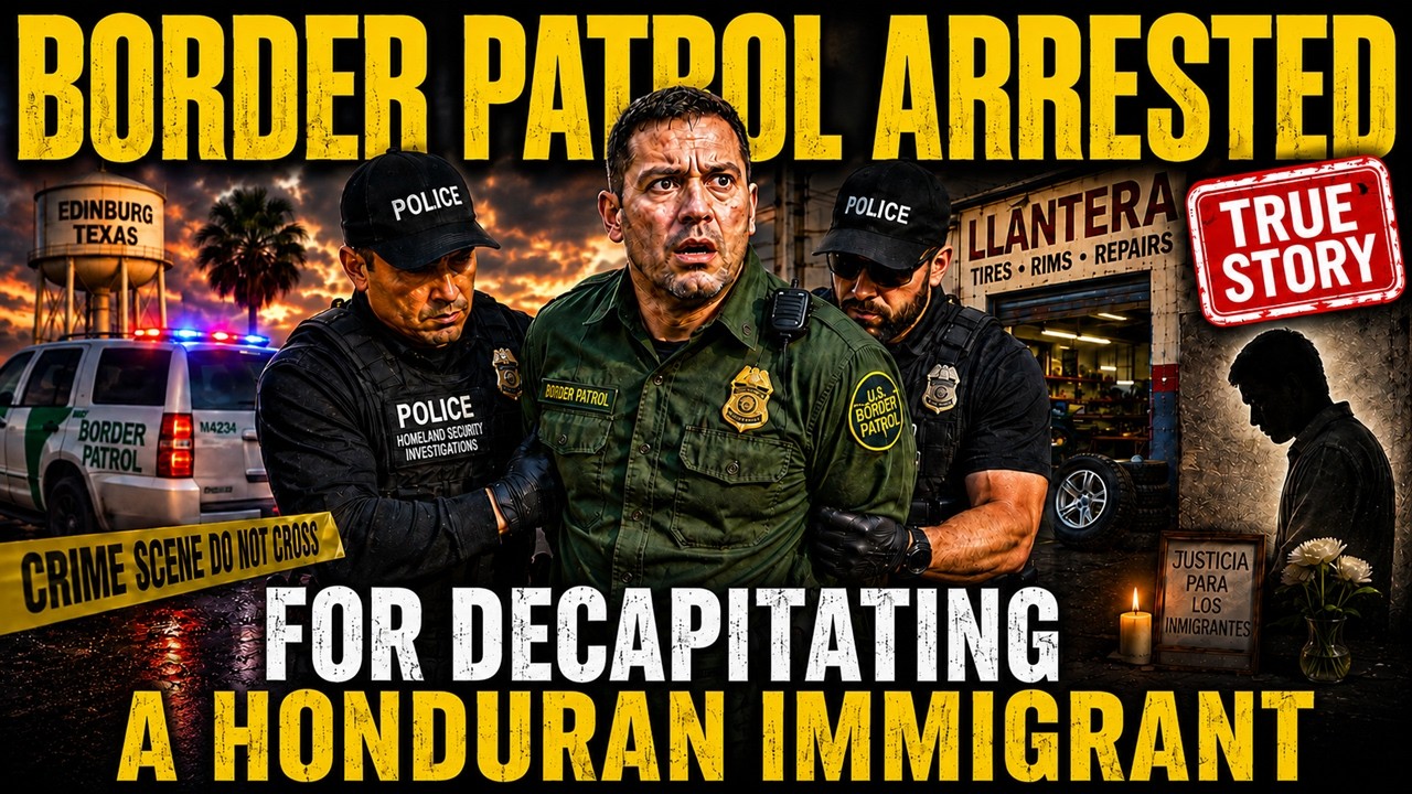 BORDER PATROL AGENT ARRESTED FOR DECAPITATING AN IMMIGRANT