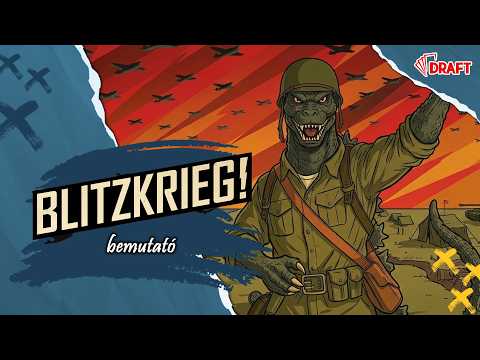 Godzilla színre lép | Blitzkrieg társasjáték bemutató - :: DRAFT :: Társasjáték vlog