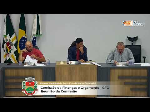3.ª Reunião da Comissão de Finanças e Orçamento - 08/09/2026   Recomendação Administrativa 003 2026
