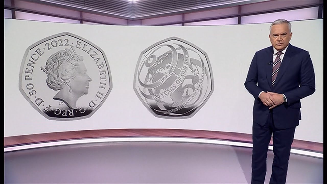Queen features on new 50p coin marking BBC centenary (2) (UK)