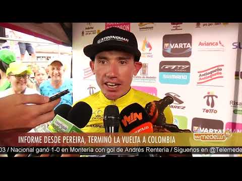 Terminó la Vuelta a Colombia, Aristóbulo Cala es el gran campeón [Noticias] - Telemedellín