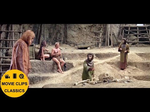 Planet Of The Apes (1968) - The cave