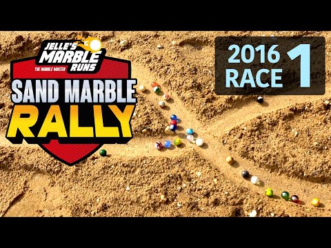 Sand Marble Rally 2016 Race 1 - Jelle's Marble Runs