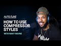 Auto Tune Vocal Compressor Tutorial | Compressor Styles with Wavy Wayne