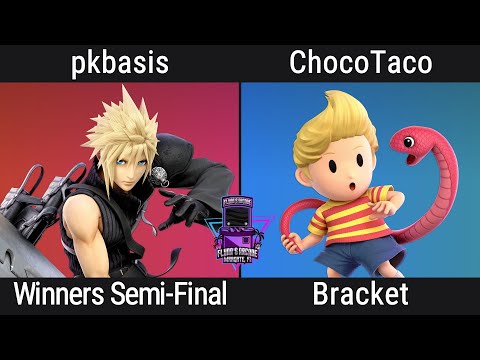 Flynn's Arcade 100 - Smash Ultimate Losers Final - PKBasis (Cloud) Vs ChocoTaco (Lucas)
