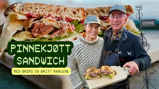 Pinnekjøttsandwich med Brimi og Britt Marlene - director´s cut