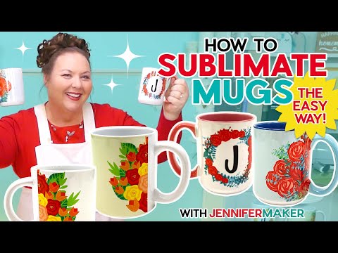How to Sublimate Mugs the Easy Way: 3 Ways + 3 Styles, including Full Wrap!