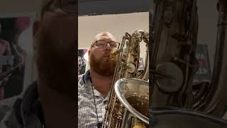 One of my favourite Ornette Coleman melodies!#roundtrip #ornettecoleman #music #sax #barisax