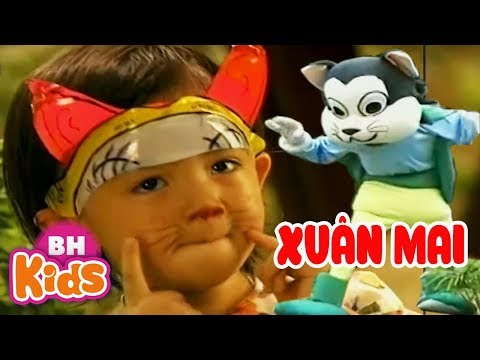 Vì Sao Con Mèo Rửa Mặt ♫ Ba Thương Con Vì Con Giống Mẹ | Nhạc Thiếu Nhi Bé Xuân Mai Hay Nhất