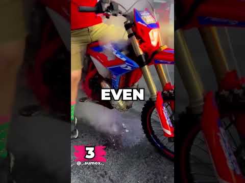 dirt bike engine blows up #dirtbike #motocross #automobile