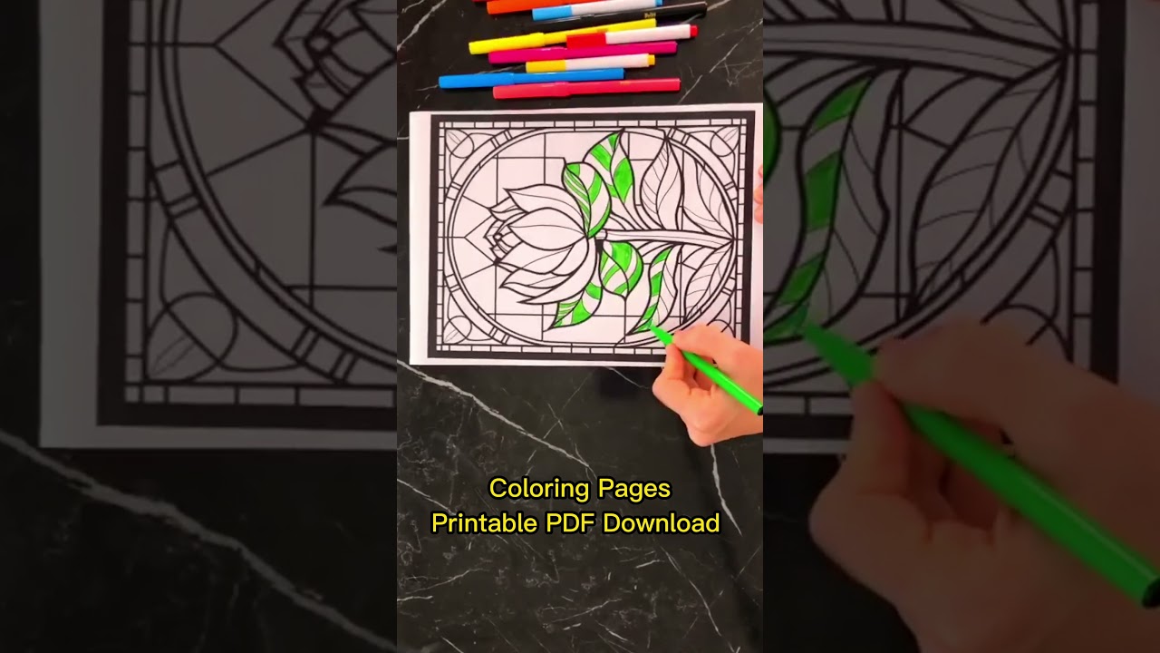 Ultimate Flower Coloring Collection | 100 Printable PDF Pages
