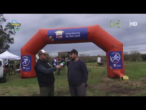 Leonardo Goyeni evaluación carrera de Trail Running en Colonia Italia
