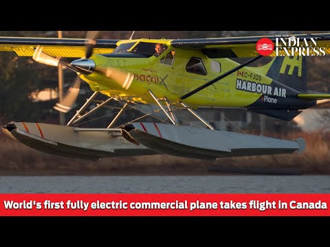 World's first fully electric commercial plane takes flight in Canada