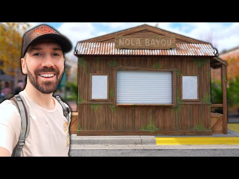 Universal Starts Mardi Gras 2026 Preparation - NEW Food Booths + Hollywood Drift Signage