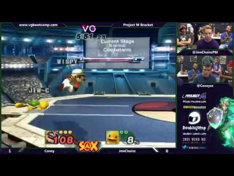 Xanadu 8/26/14 - Coney (Wario) vs. JewChainz (Squirtle)