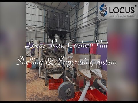 Locus Raw Cashew Nut Shelling Machine