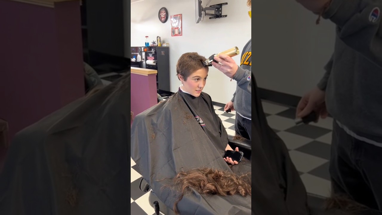 Watch me shave my head and fall in love with myself