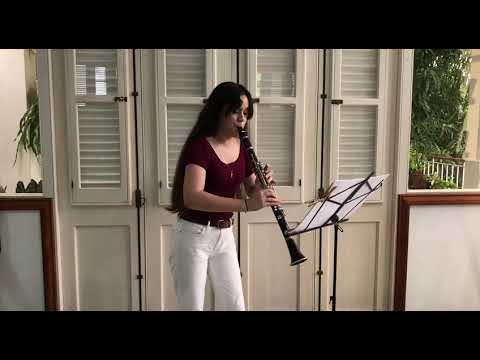 Fantasy for B flat Clarinet Op.87 , Malcolm Arnold - Ana Laura Leontong III año