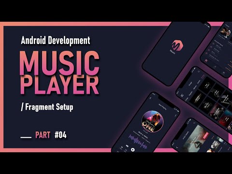Android Music Player App - Part #4 | Fragment Setup | Android Studio | Tutorial | Codec Capsule