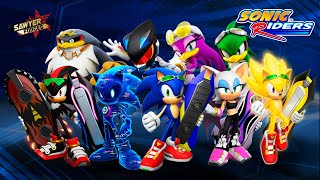 Sonic Forces Speed Battle: All Riders Characters Gameplay