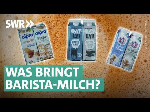Barista-Milch und -Milchalternativen: Welche machen guten Schaum? | Marktcheck SWR