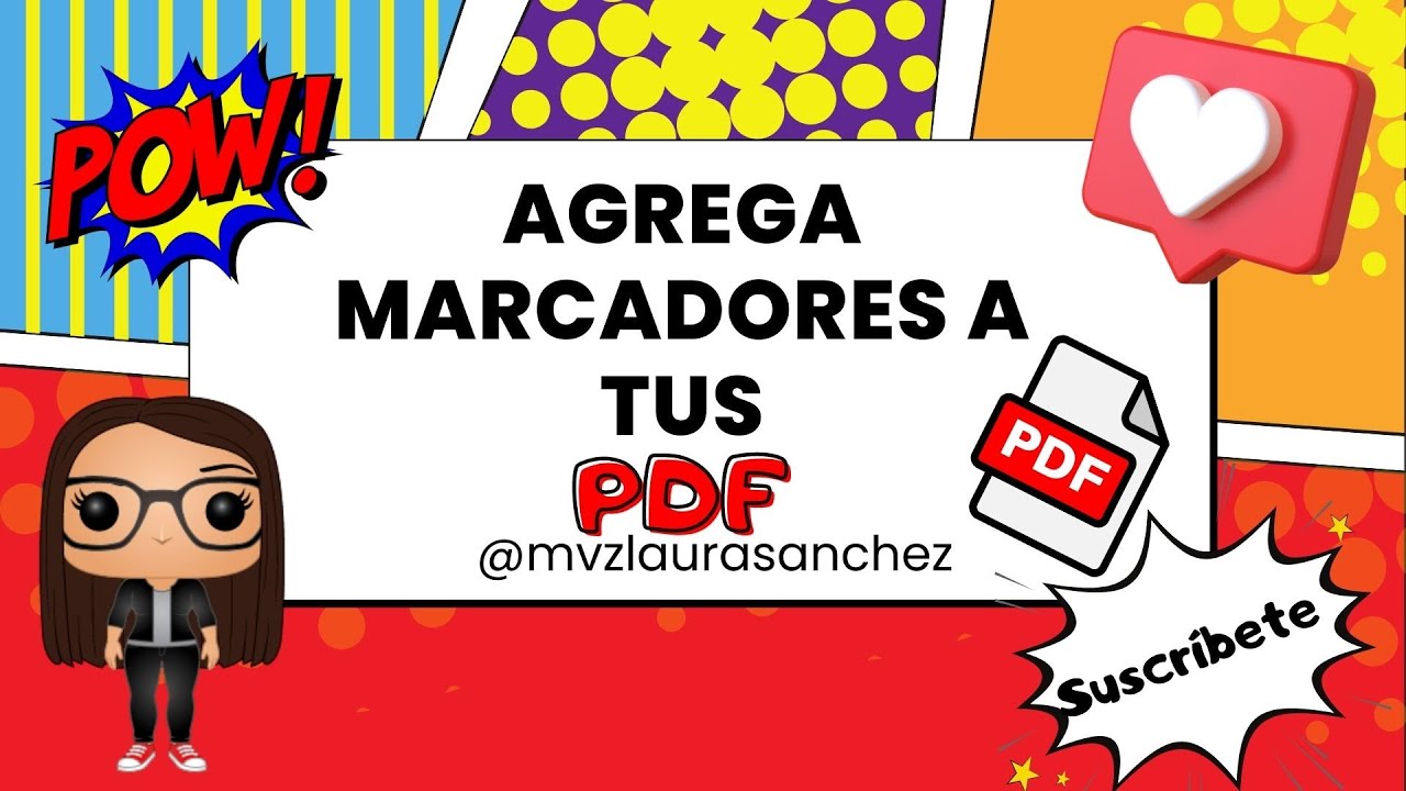 Agrega marcadores a tu PDF GRATIS @mvzlaurasanchez