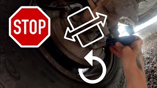Adjusting chevy parking brake