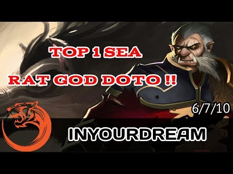 inYourdreaM Top 1 Sea Lycan Rat God Dota 2