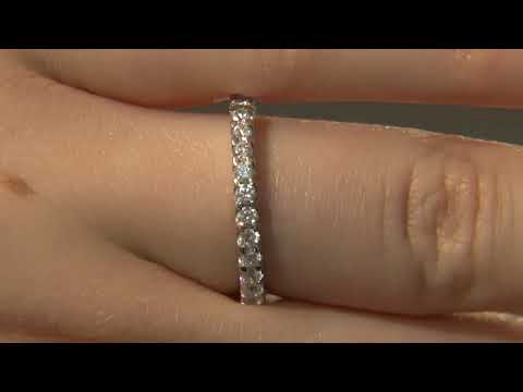 WR2048 0.50 Carat Claw Set Ladies Diamond Wedding Ring