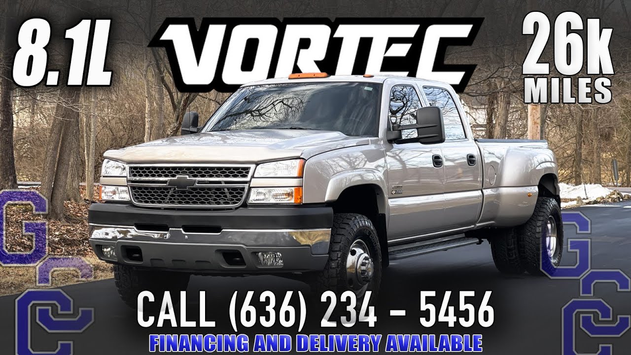 8.1 Vortec For Sale: 2005 Chevrolet Silverado 3500 Dually ...