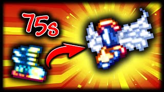 How To Craft Seraph Tracers, in 75 seconds. (Calamity Animation)