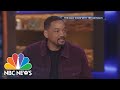 Will Smith Speaks Out About Slapping Chris Rock