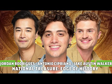National Treasure Series Interview: Antonio Cipriano, Jordan Rodrigues & Jake Austin Walker