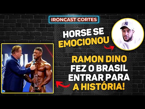 RAMON DINO STOPPED THE WORLD AND WAS EXALTED LIVE ON THE PODCAST – IRONCAST CORTES