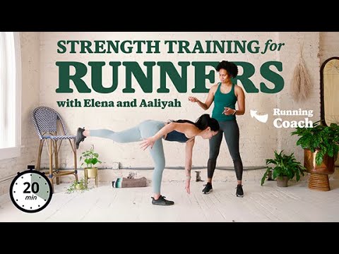 Strength Training for Runners *Follow Along* with Aaliyah Earvin | Deeply Moving with Elena Cheung