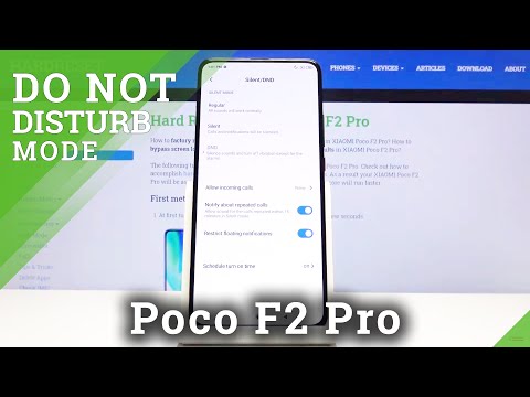 How to Enable Do Not Disturb Mode in Xiaomi Poco F2 Pro - Mute All Alerts
